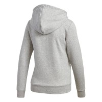 Толстовка жіноча Adidas W E Lin Fzhd Fl сіра GD2987  изображение 2