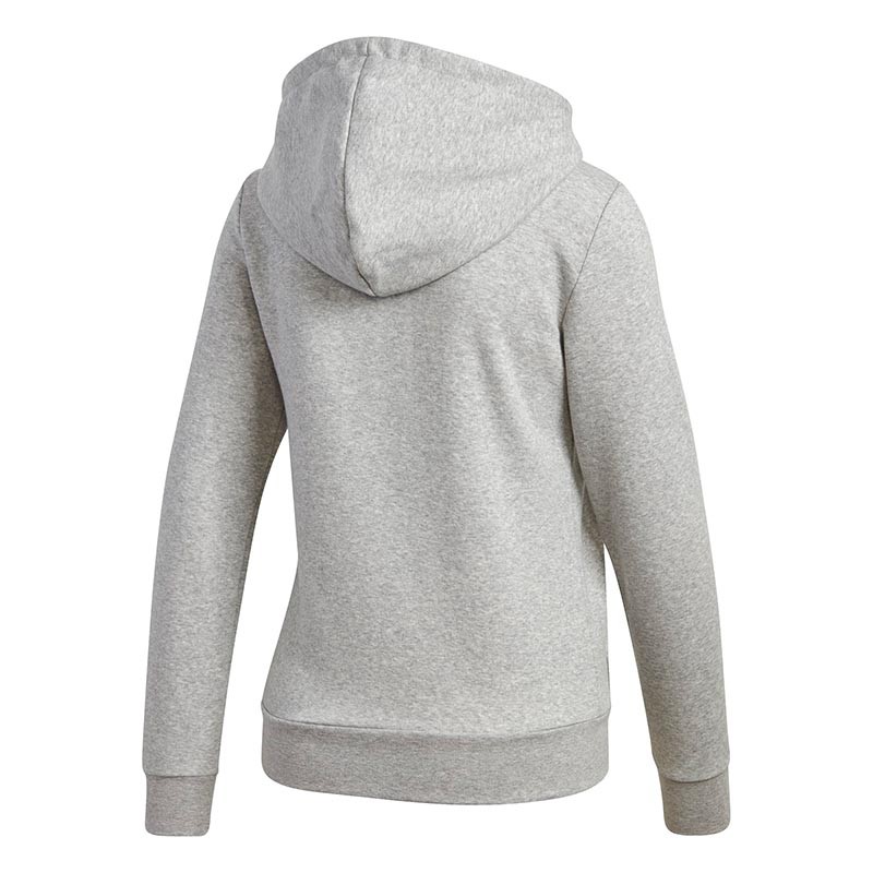 Толстовка жіноча Adidas W E Lin Fzhd Fl сіра GD2987  изображение 2