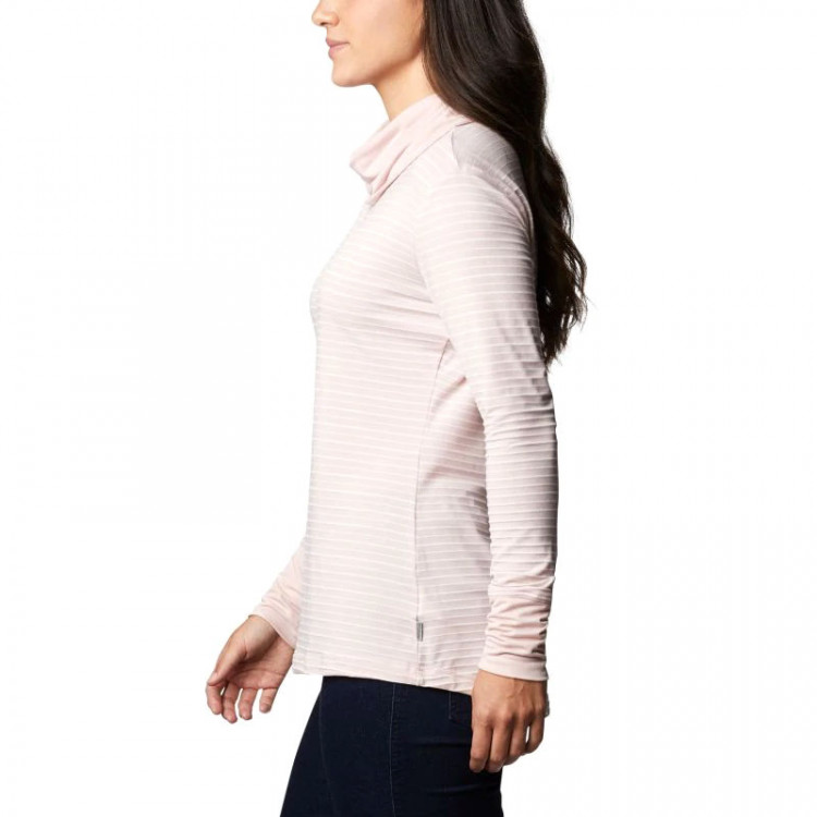 Толстовка жіноча Columbia  Essential Elements™ Striped LS Shirt рожева 1907131-618