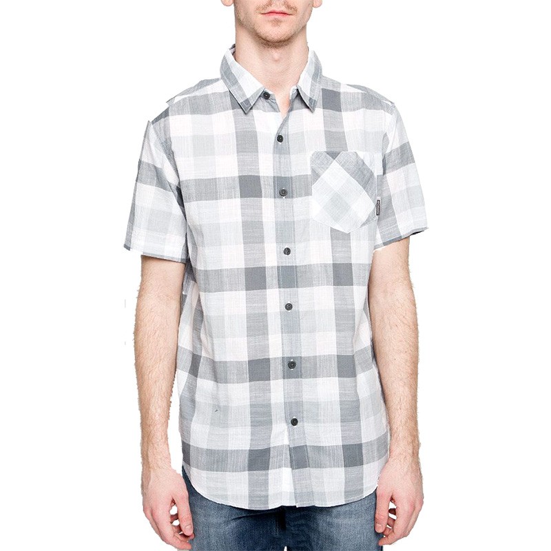 Рубашка мужская Columbia Katchor™ II Short Sleeve Shirt серая 1577771-031 — фото 1