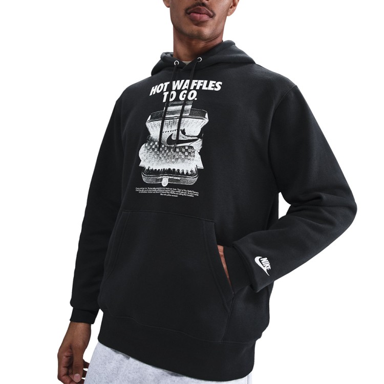 Толстовка мужская Nike M NK CLUB BB GX HOODIE REISSUE черная HV0852-010 изображение 1