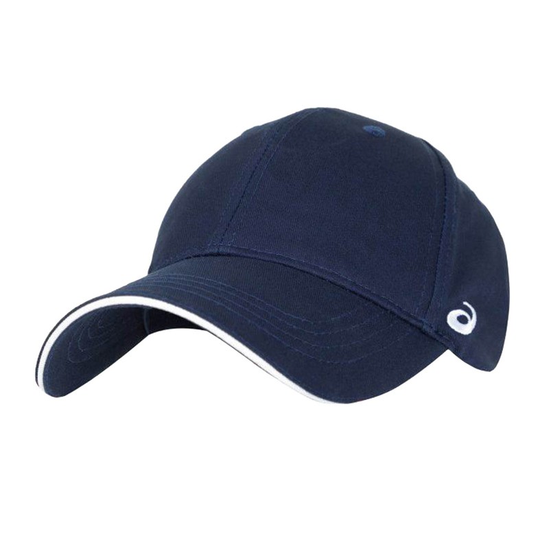 Бейсболка Asics Cotton Cap синя 3013A164-400 — Sport City Бейсболка Asics Cotton Cap синя 3013A164-400