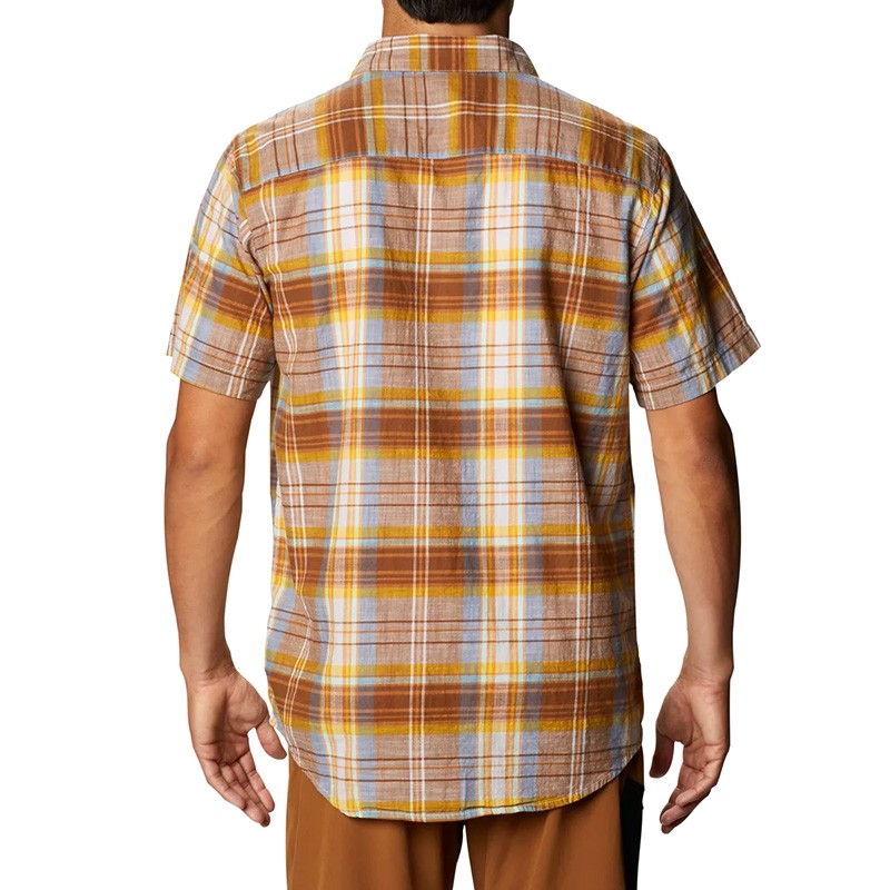 Сорочка чоловіча Columbia  Under Exposure ™ YD Short Sleeve Shir коричнева 1715221-235 — фото 2