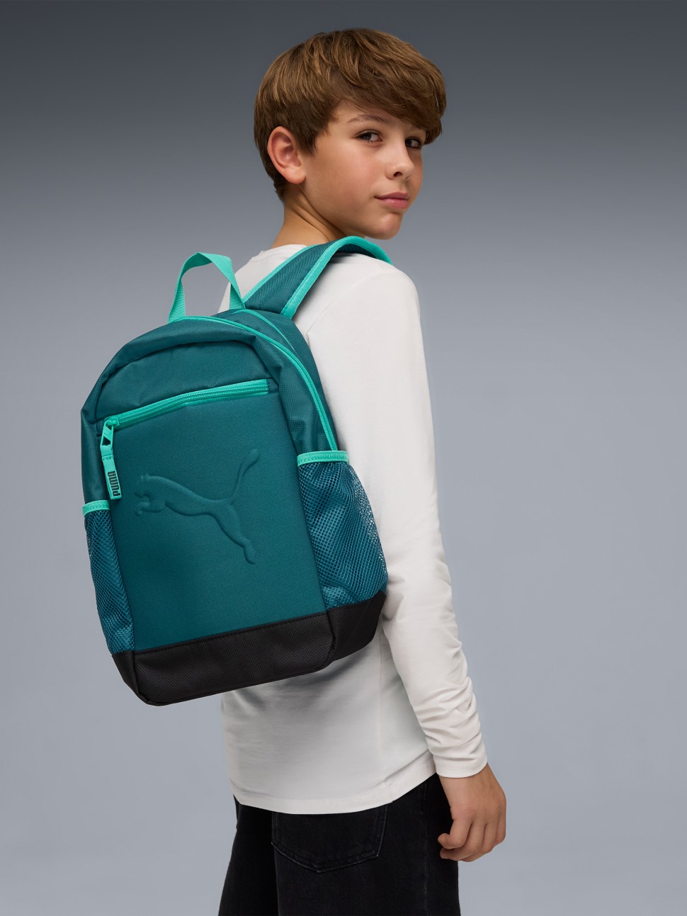 Рюкзак дитячий Puma BUZZ Small Backpack зелений 09132707 — фото 5