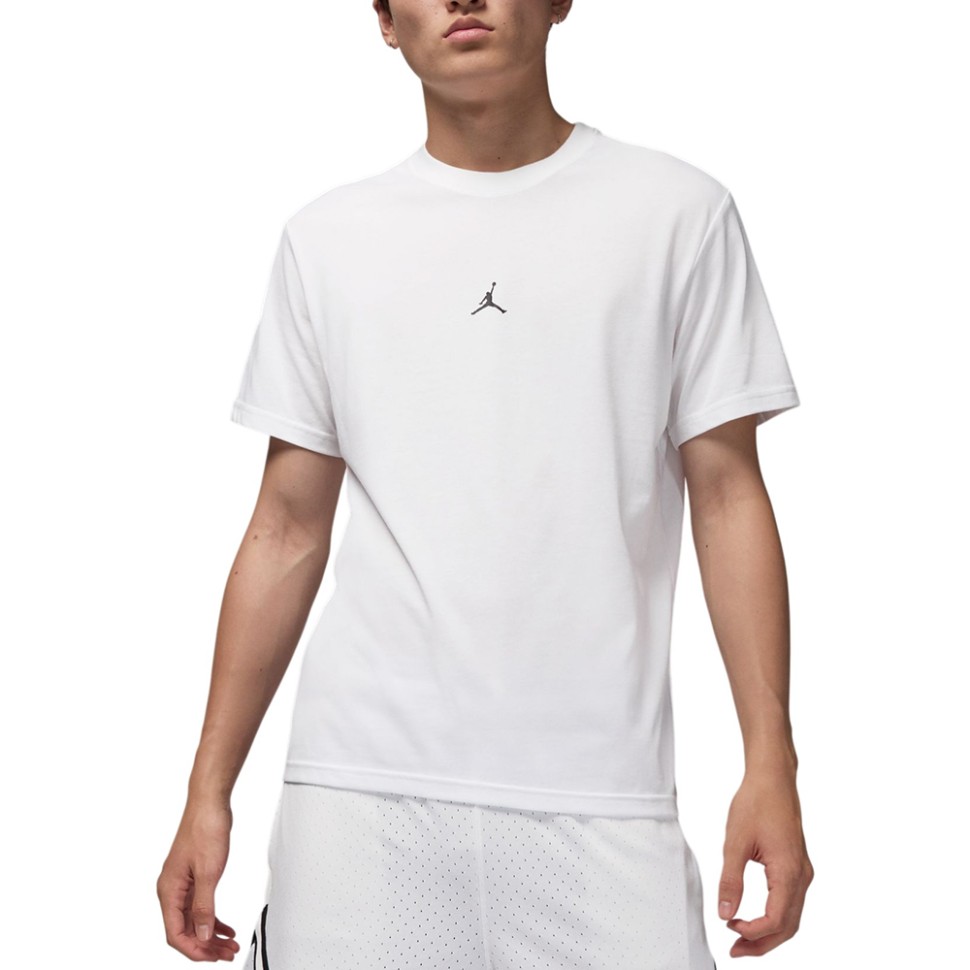 Футболка мужская Nike M J SPRT JUMPMAN DF SS CREW белая IB6757-100 — Sport City Футболка мужская Nike M J SPRT JUMPMAN DF SS CREW белая IB6757-100