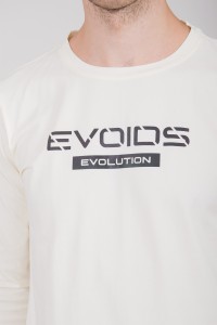 Футболка з довгим рукавом чоловіча Evoids Cassiopeia біла 552149-100  изображение 3