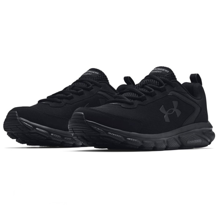 Кроссовки мужские Under Armour Ua Charged Assert 9 черные 3024590-003 изображение 3