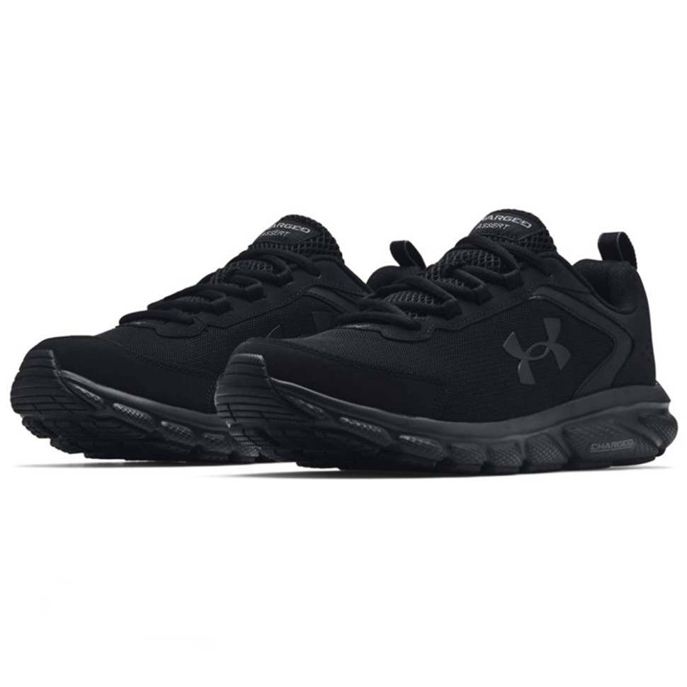 Кроссовки мужские Under Armour Ua Charged Assert 9 черные 3024590-003 изображение 3