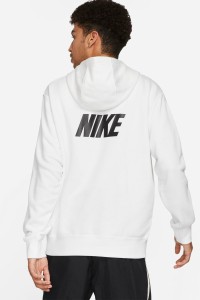 Толстовка чоловіча Nike M Nsw Repeat Flc Po Hoodie Bb біла DM4676-100  изображение 3
