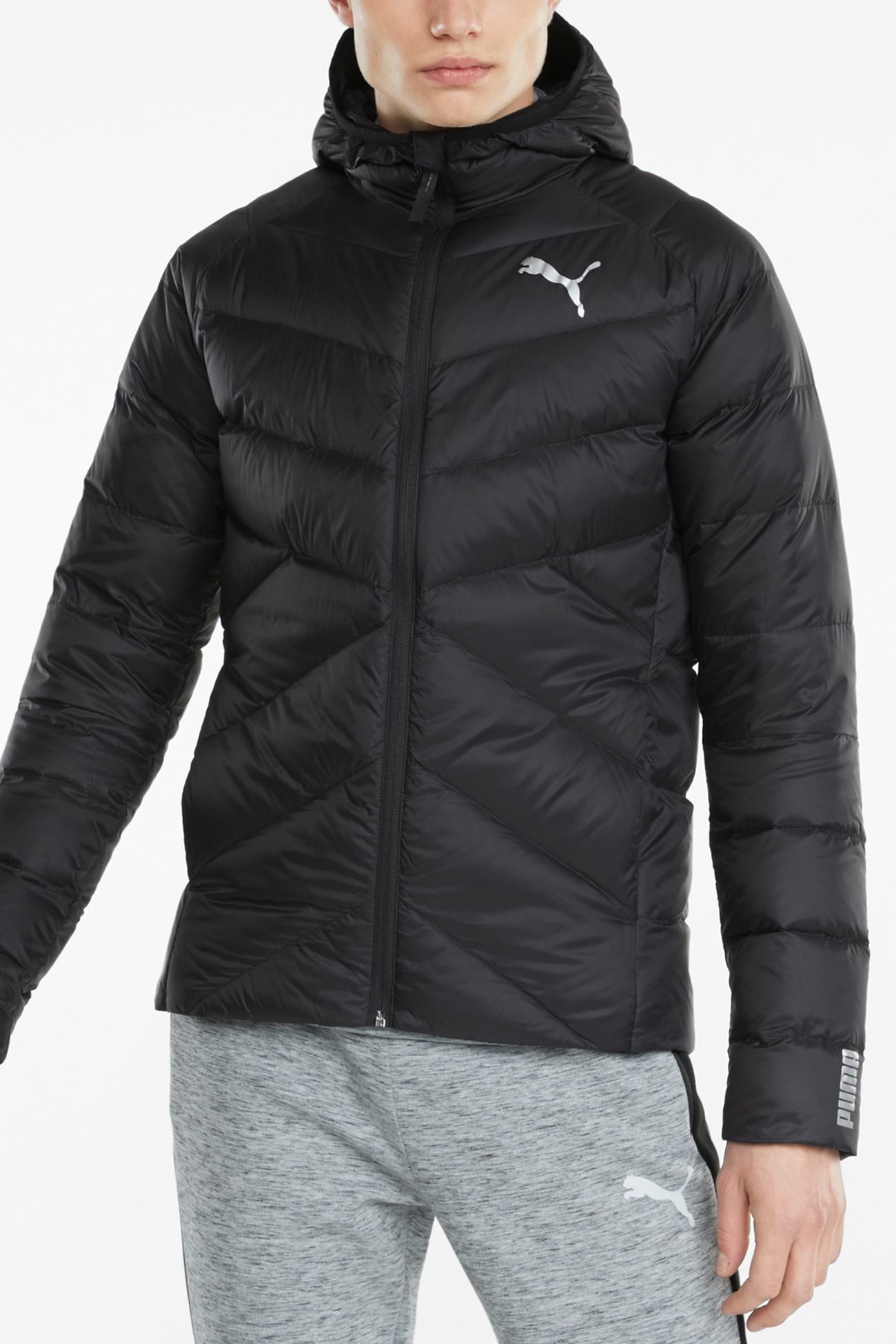 Куртка чоловіча Puma Pwrwarm Packlite Down Jacket чорна 58770301  изображение 3