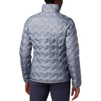 Куртка пуховая женская Columbia Delta Ridge Down Jacket серая 1875921-032 изображение 2