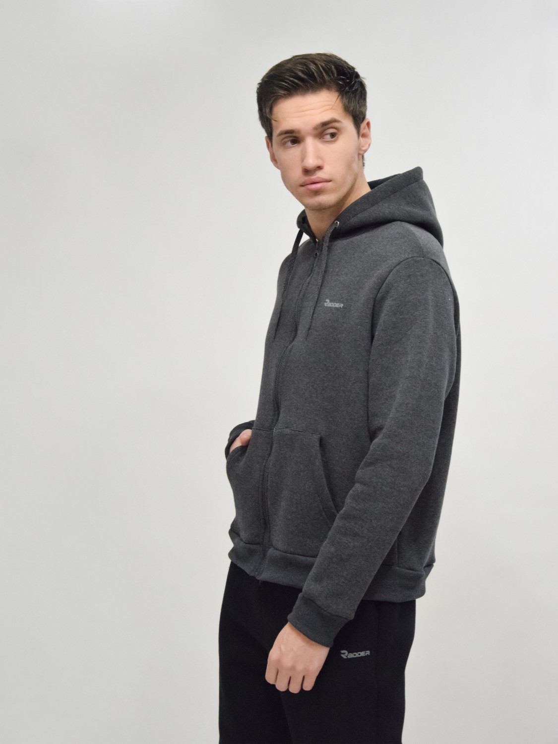 Толстовка мужская Radder Rico серая 482101-020 изображение 3