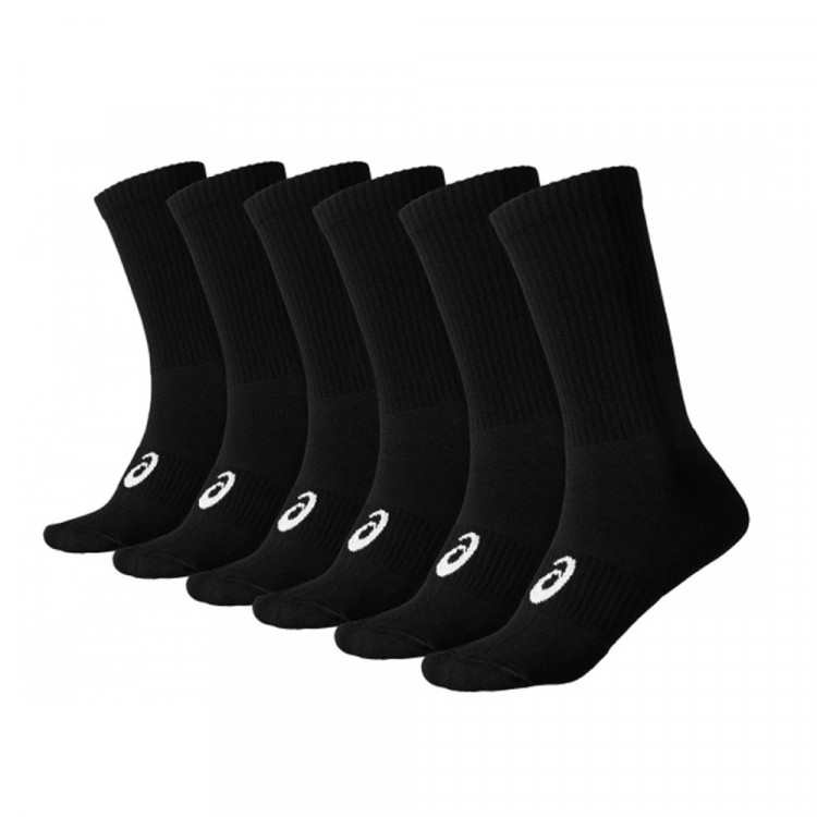Шкарпетки Asics 6Ppk Crew Sock чорні 141802-0904  изображение 1