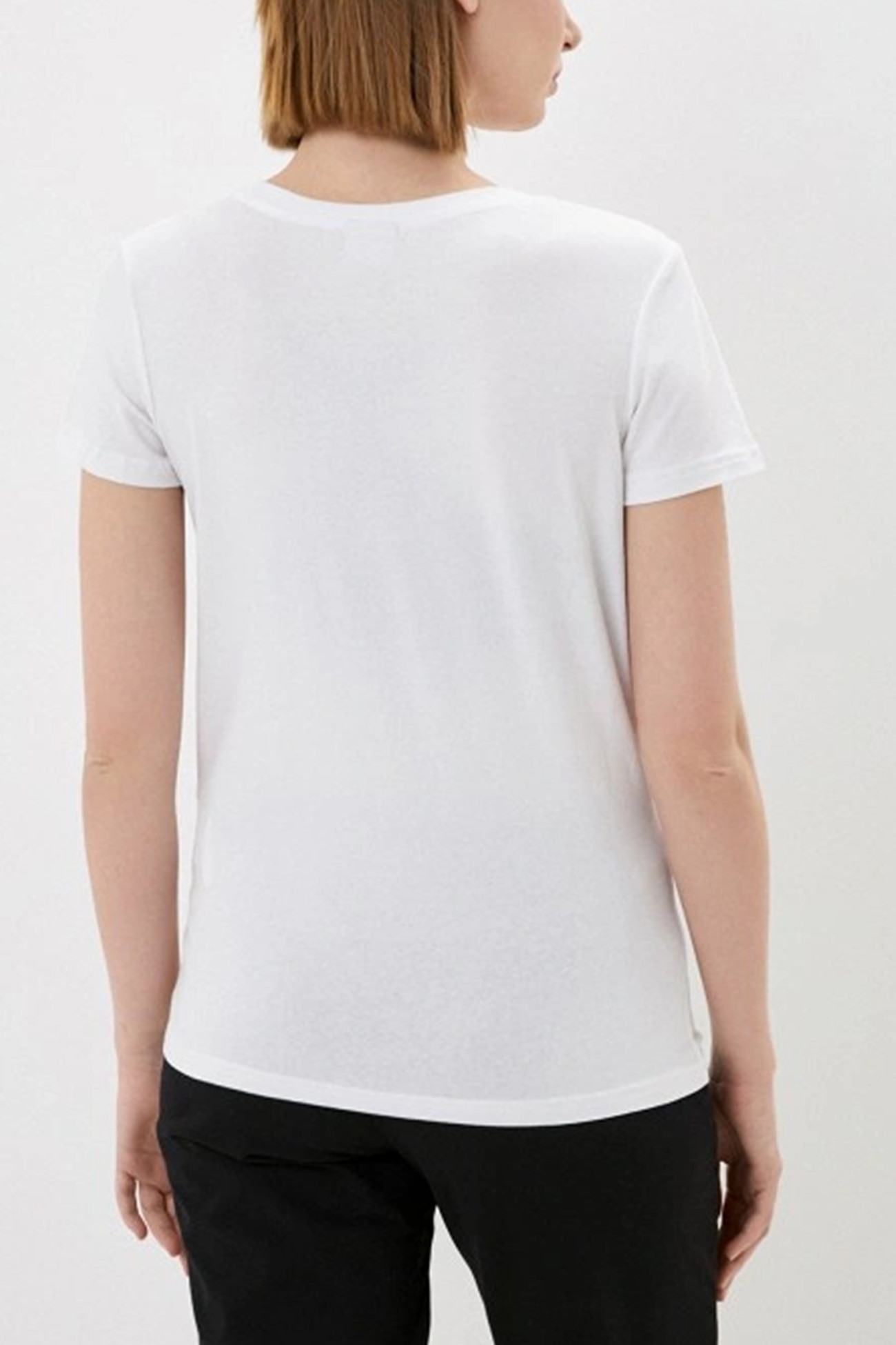 Футболка женская Demix T-shirt белая 113497-00 изображение 3