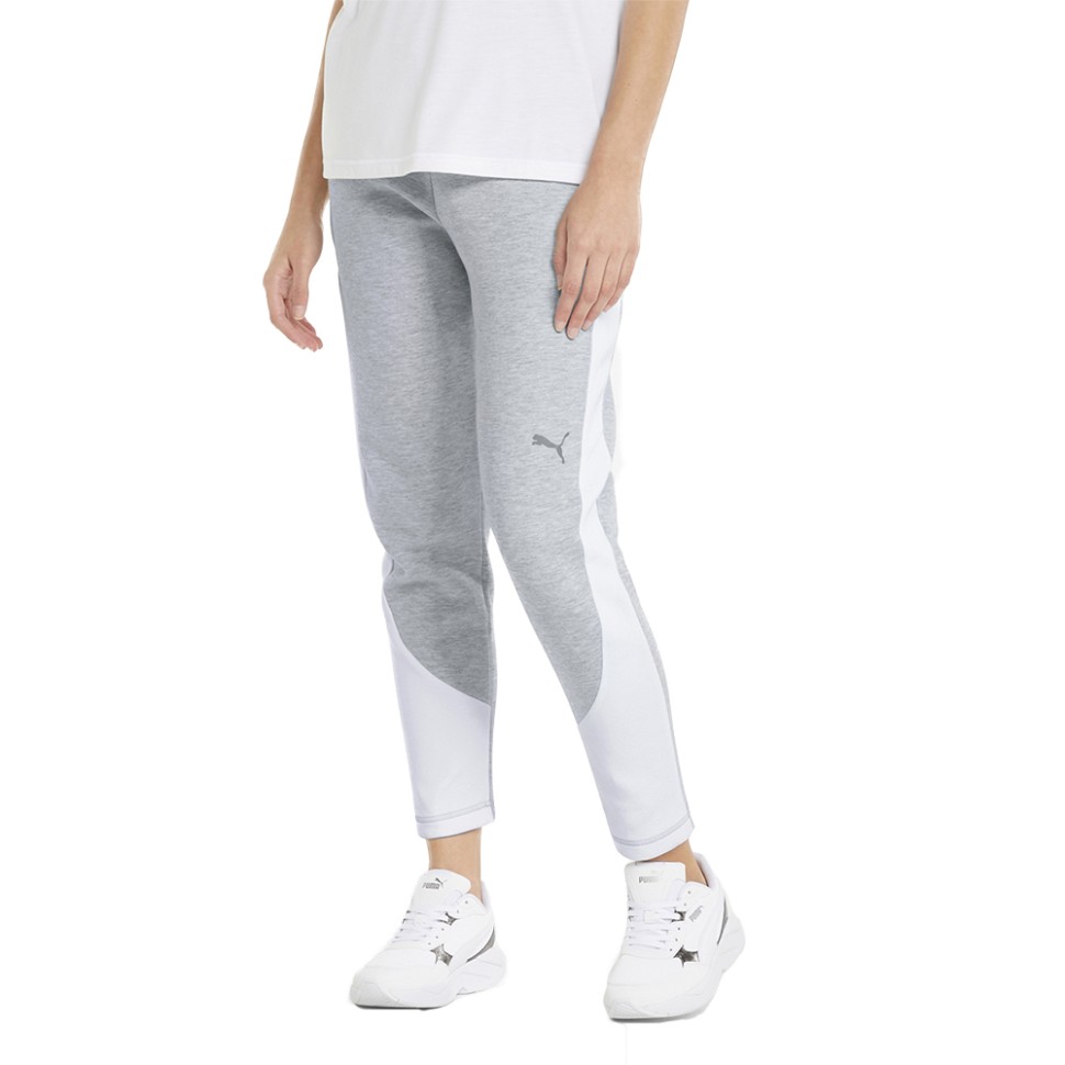Штани жіночі Puma Evostripe Pants сірі 84707604 — фото 1