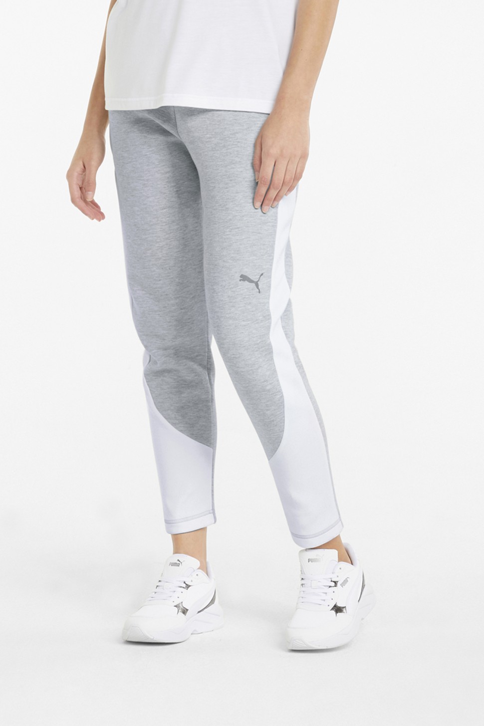 Штани жіночі Puma Evostripe Pants сірі 84707604 — фото 2