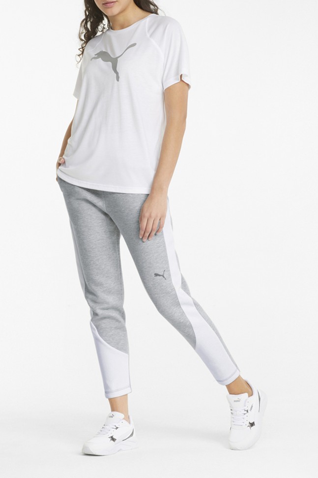 Брюки женские Puma Evostripe Pants серые 84707604 изображение 4