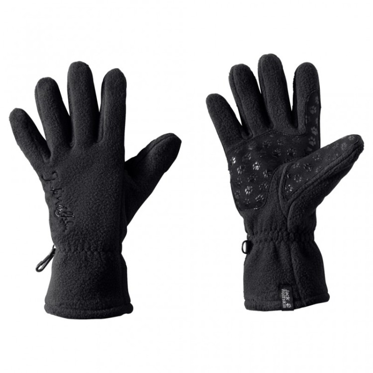 Перчатки Jack Wolfskin черные 1904771-6000 изображение 1