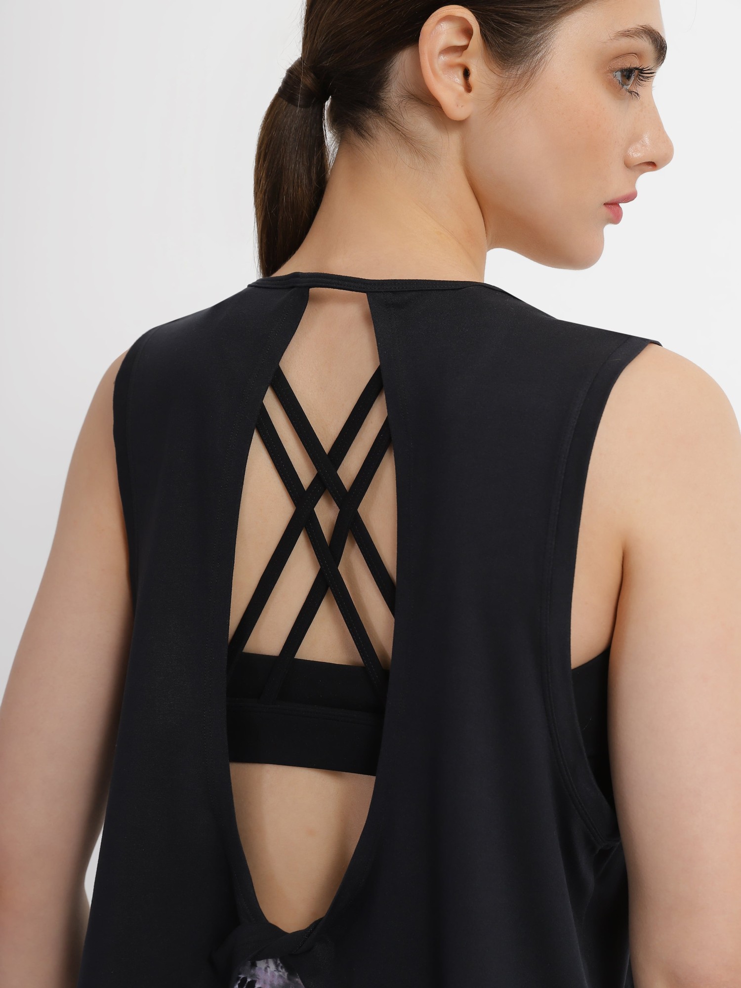 Майка женская Evoids Minori черная 312307-010 изображение 6