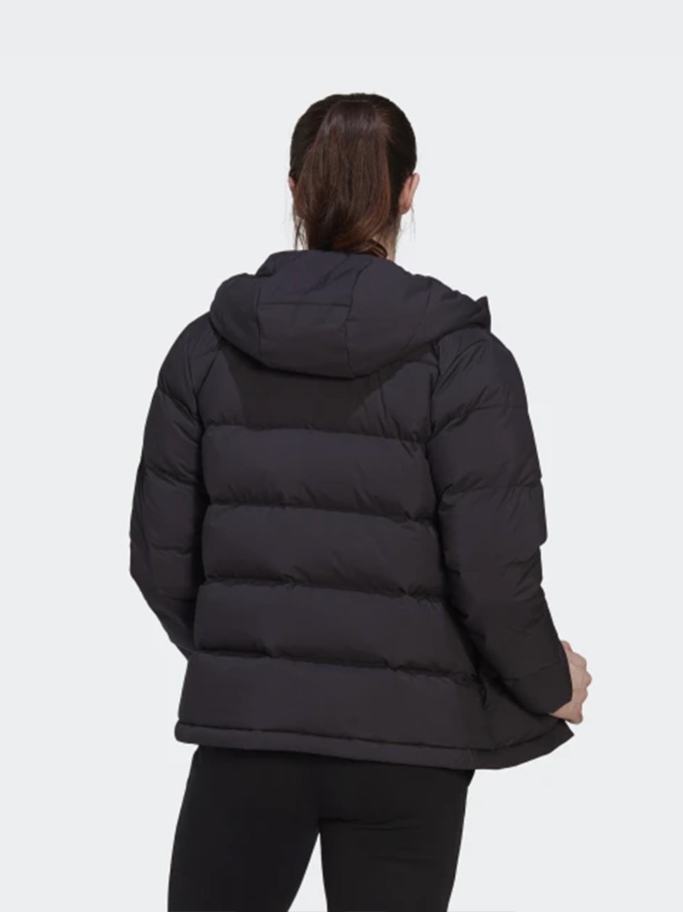 Куртка жіноча Adidas W HELIONIC HO J чорна HG8747 — фото 3 — Sport City Куртка жіноча Adidas W HELIONIC HO J чорна HG8747 — фото 3