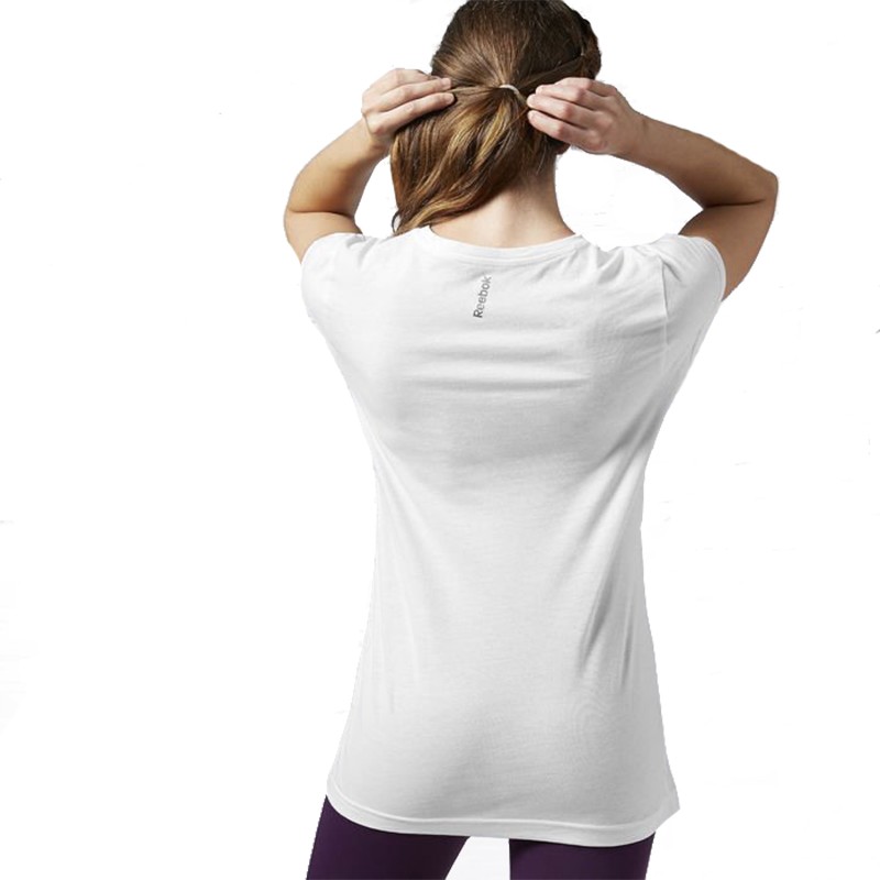 Футболка женская Reebok GR 79 белая AA9340 изображение 2