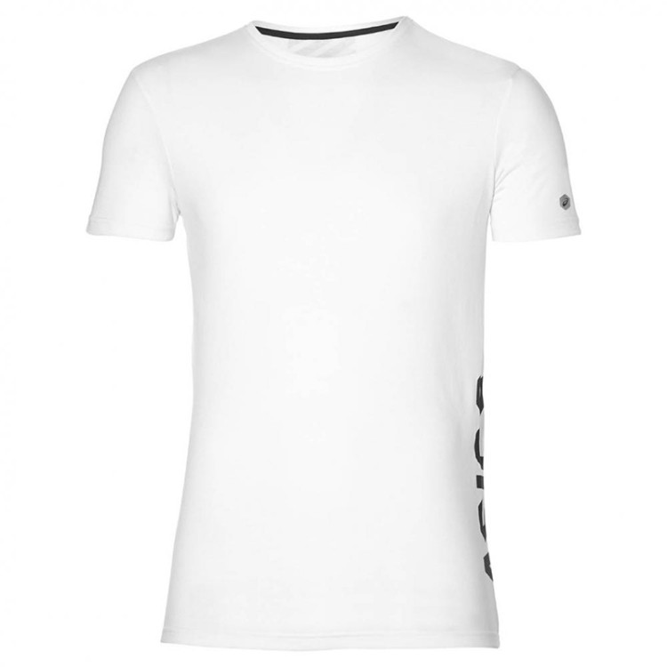 Футболка мужская Asics ESNT DBL GPX SS Top белая 155235-0014 изображение 1