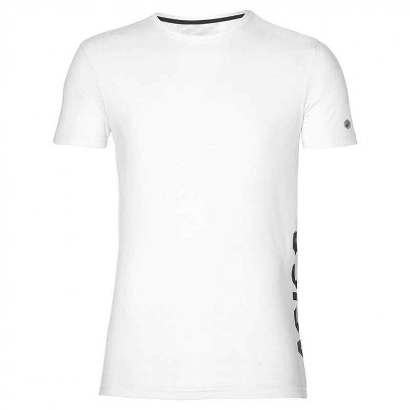 Футболка мужская Asics ESNT DBL GPX SS Top белая 155235-0014 — Sport City Футболка мужская Asics ESNT DBL GPX SS Top белая 155235-0014