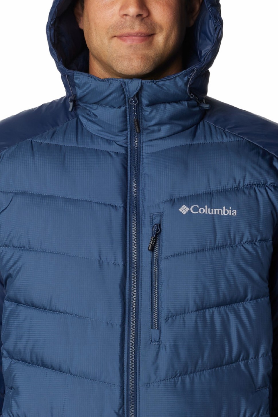 Куртка чоловіча Columbia Labyrinth Loop™ Hooded Jacket синя 1957341-478 — фото 3