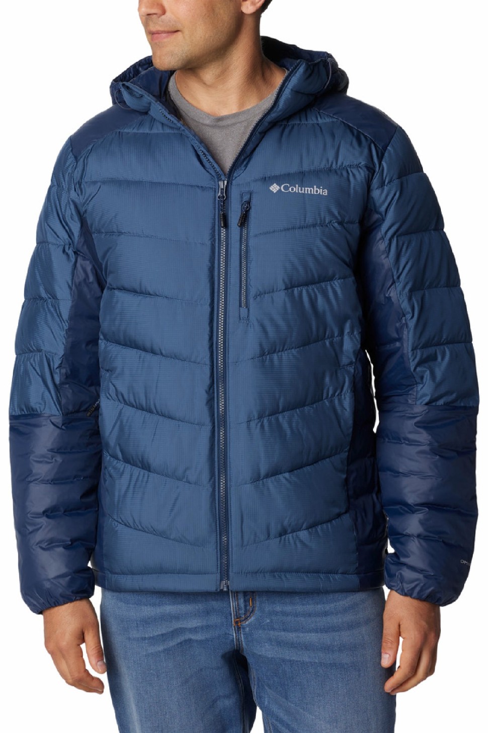 Куртка чоловіча Columbia Labyrinth Loop™ Hooded Jacket синя 1957341-478 — фото 8