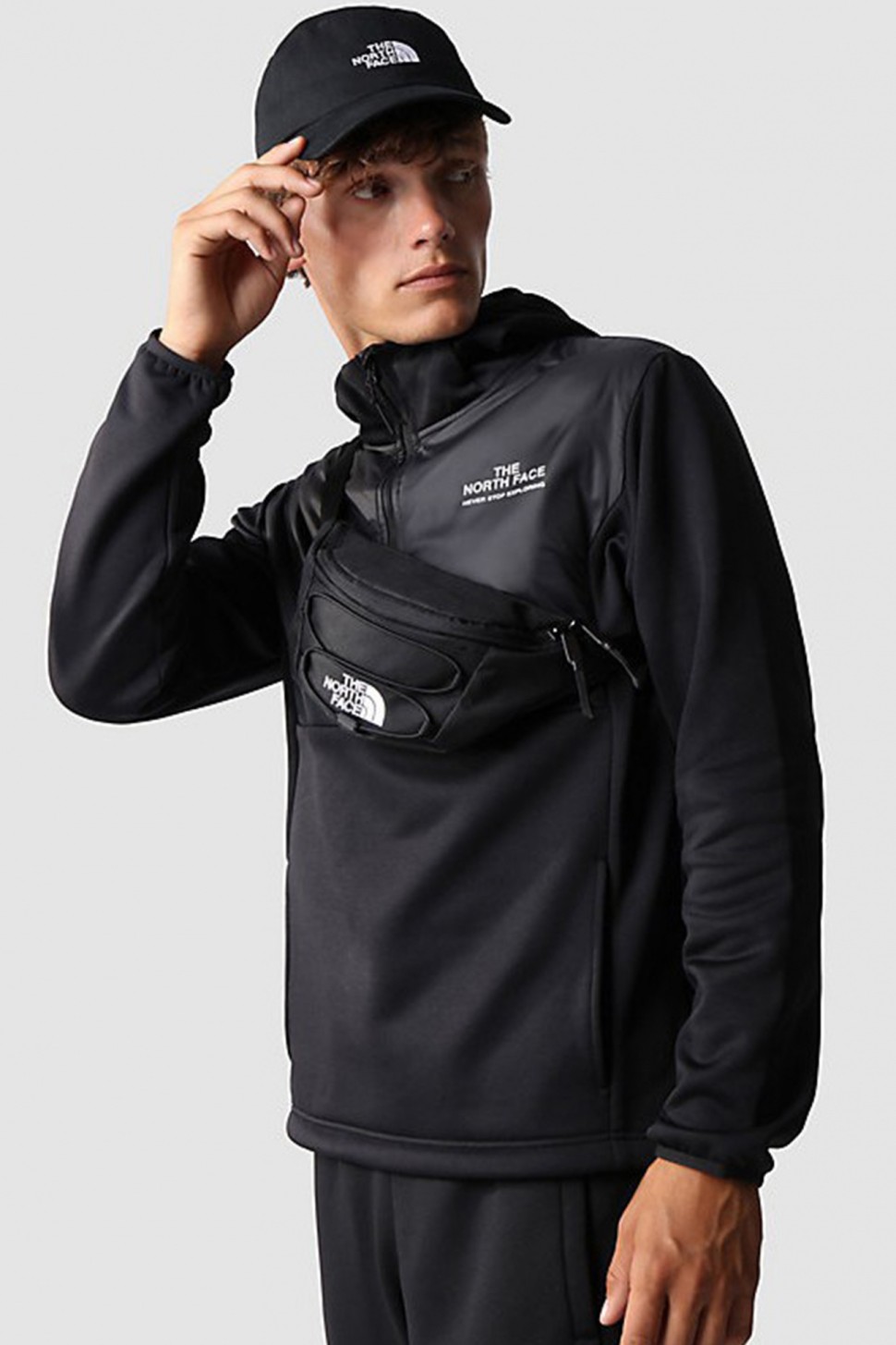 Сумка на пояс The North Face JESTER LUMBAR чорна NF0A52TMJK31 — фото 6