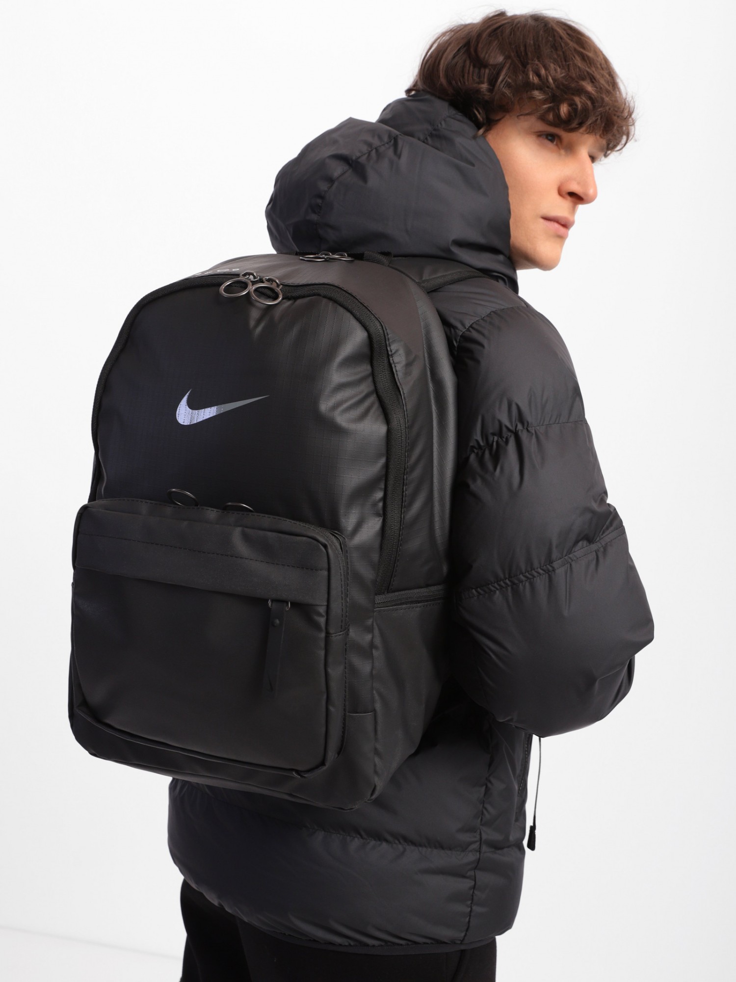 Рюкзак  Nike NK HERITAGE EUGENE WNTRZD BKPK чорний DN3592-010 изображение 8