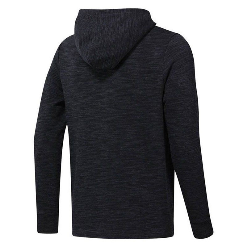 Толстовка мужская Reebok Essentials Marble Group Full Zip черная DP6129 — фото 3