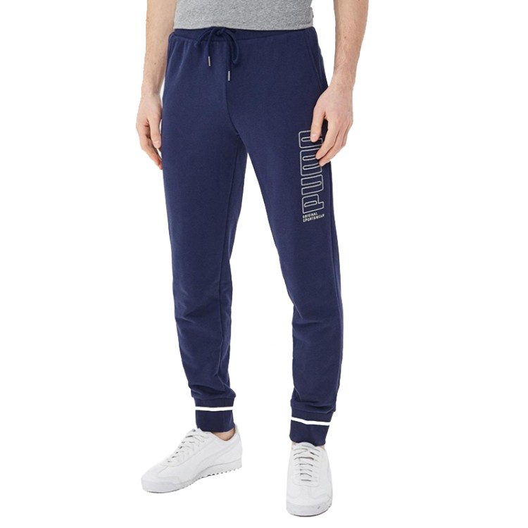 Брюки мужские Puma Athletics Pants синие 85414406 изображение 1