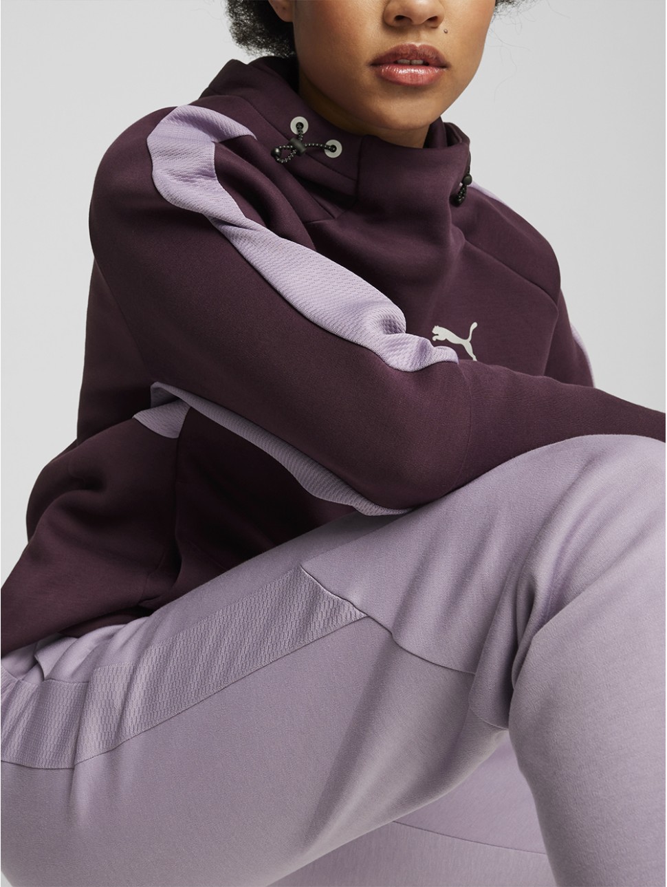 Штани жіночі Puma EVOSTRIPE Pants op фіолетові 68167230 — фото 5