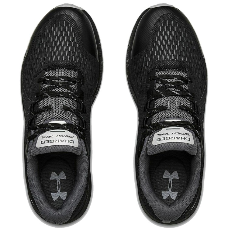 Кросівки чоловічі Under Armour Charged Bandit Trail чорні 3021951-001 изображение 2