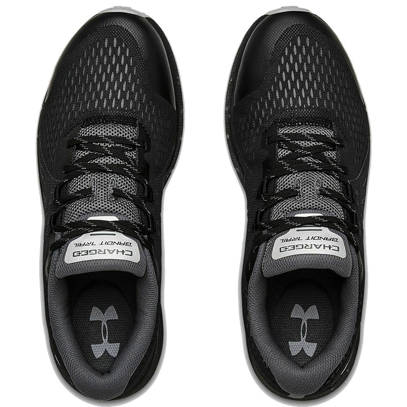 Кросівки чоловічі Under Armour Charged Bandit Trail чорні 3021951-001 изображение 2