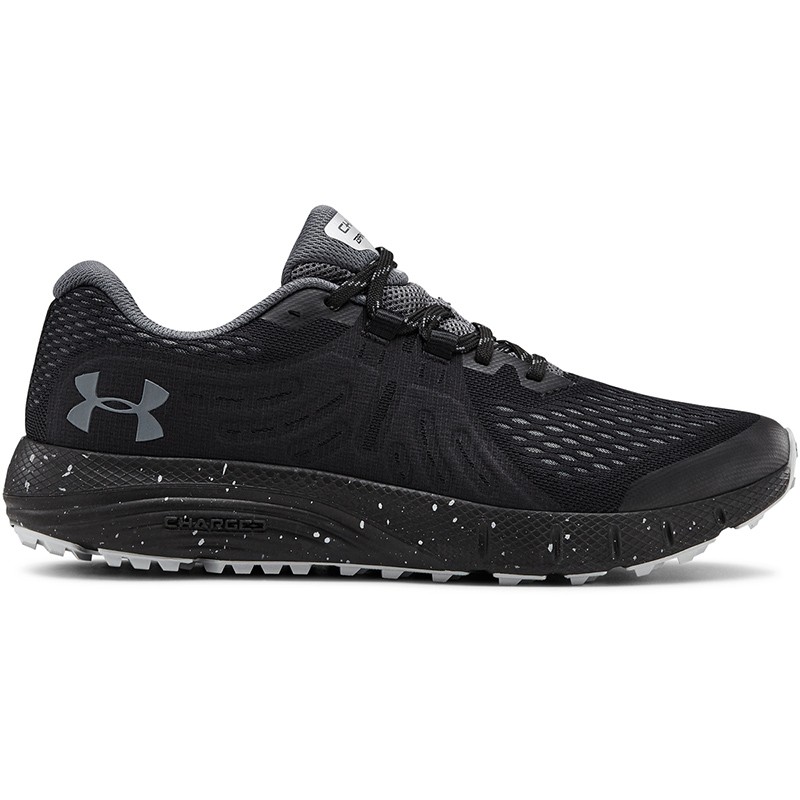 Кросівки чоловічі Under Armour Charged Bandit Trail чорні 3021951-001 изображение 1