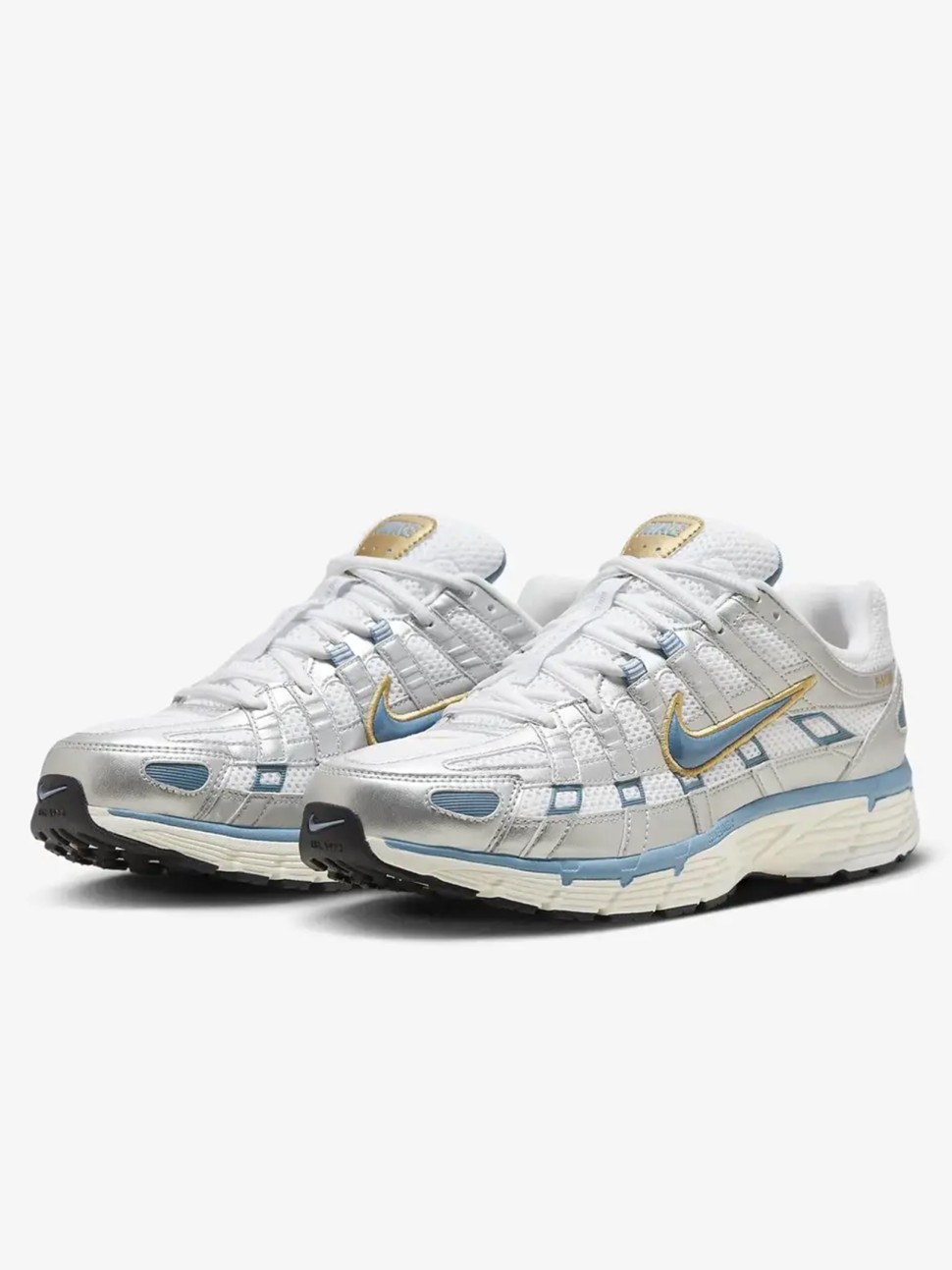 Кросівки чоловічі Nike NIKE P-6000 сірі HJ7246-100 — фото 3