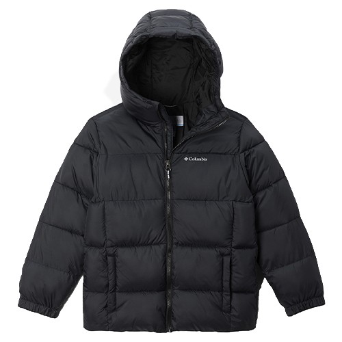 Куртка дитяча Columbia PUFFECT™ HOODED JACKET чорна 2096271-010 — фото 1