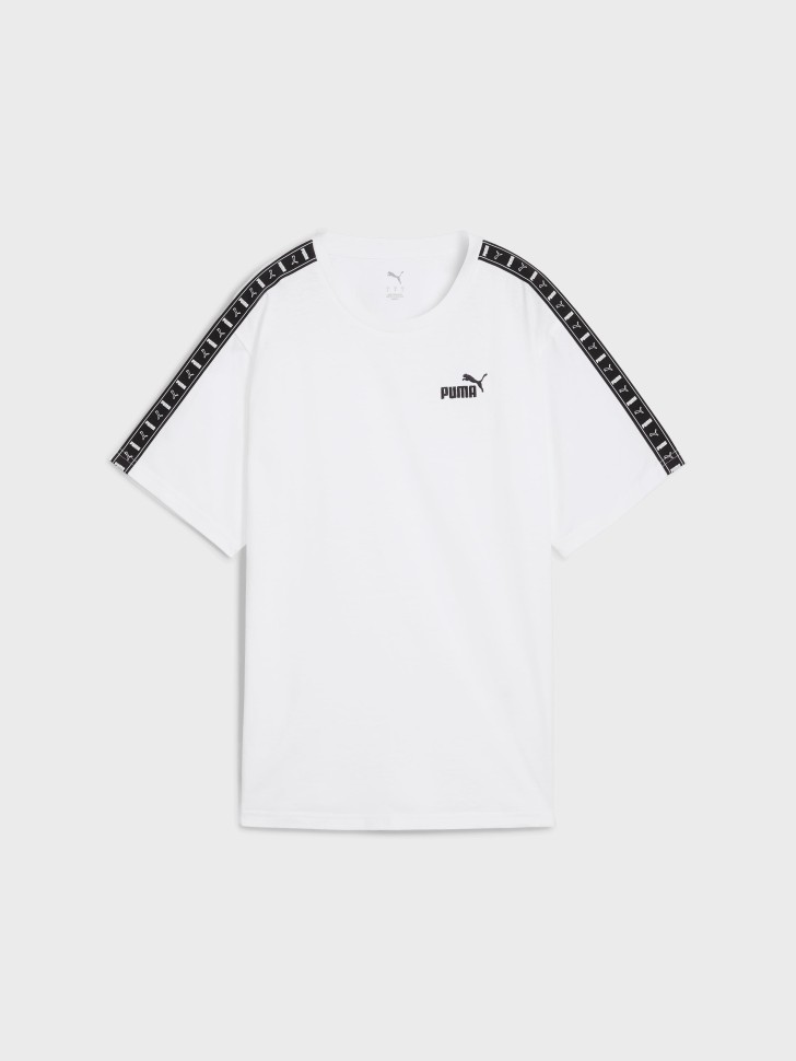 Футболка женская Puma TAPE Relaxed Tee белая 68500902 изображение 5