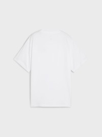 Футболка женская Puma TAPE Relaxed Tee белая 68500902 изображение 6