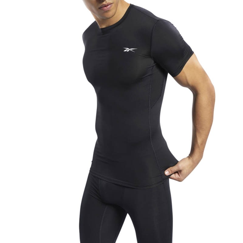 Футболка мужская Reebok Workout Ready черная FP9118 изображение 3