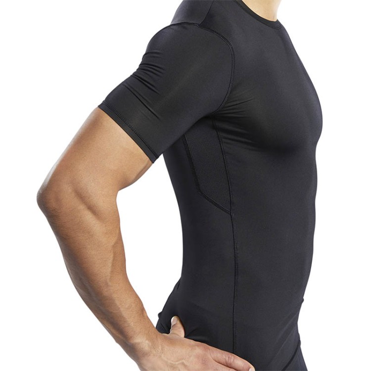 Футболка мужская Reebok Workout Ready черная FP9118 изображение 4
