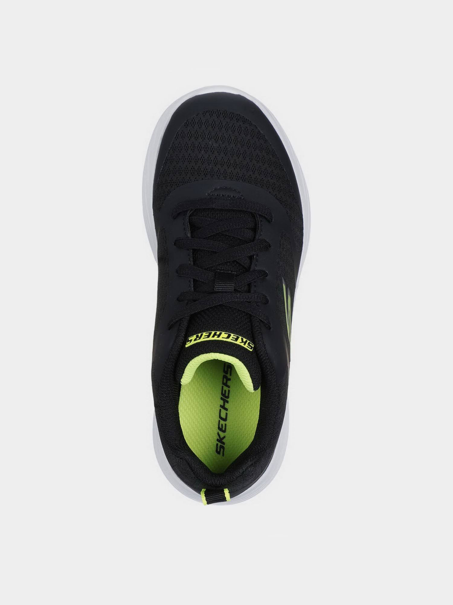 Кросівки дитячі Skechers GO RUN 400 V2 чорні 405095L BKYL изображение 5