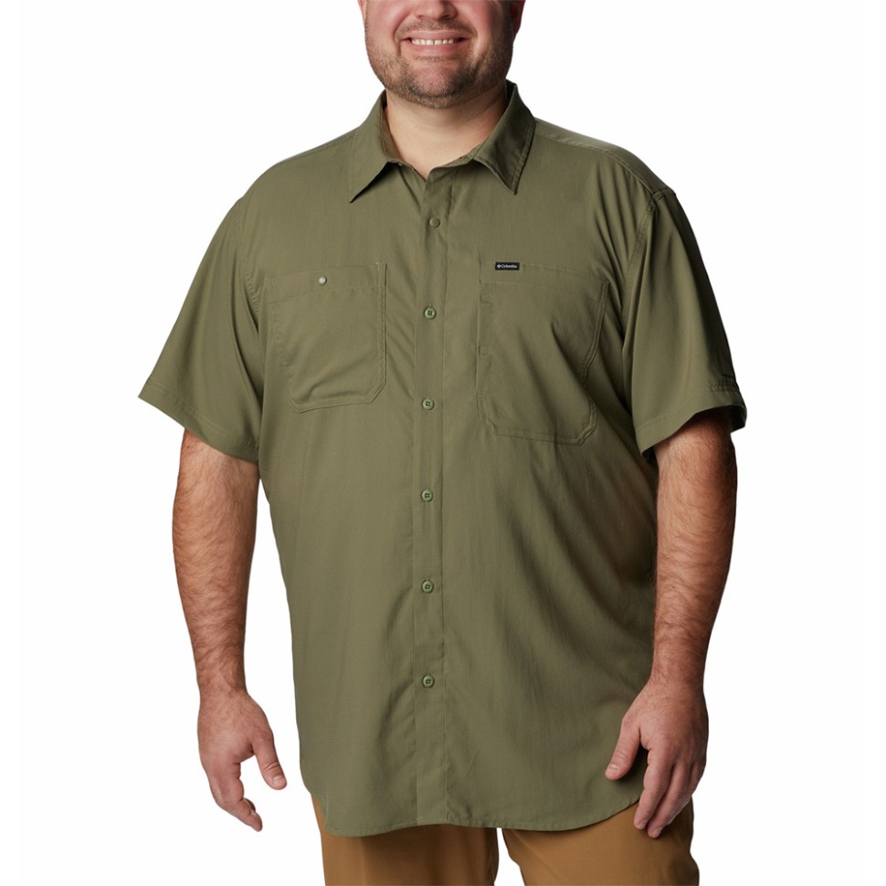 Рубашка мужская Columbia Silver Ridge™ Utility Lite Short Sleeve хаки 2030722-397 изображение 1