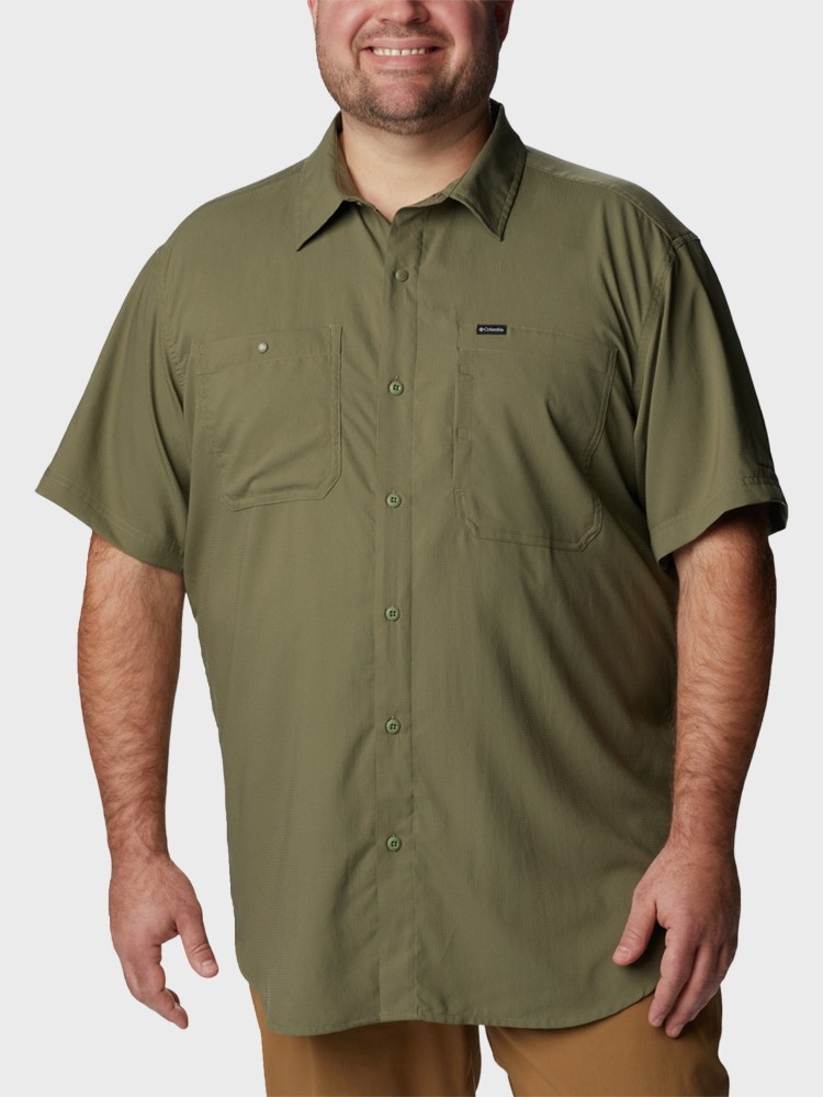 Рубашка мужская Columbia Silver Ridge™ Utility Lite Short Sleeve хаки 2030722-397 изображение 2