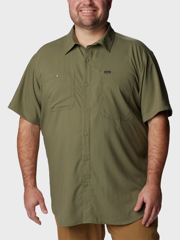 Рубашка мужская Columbia Silver Ridge™ Utility Lite Short Sleeve хаки 2030722-397 изображение 2