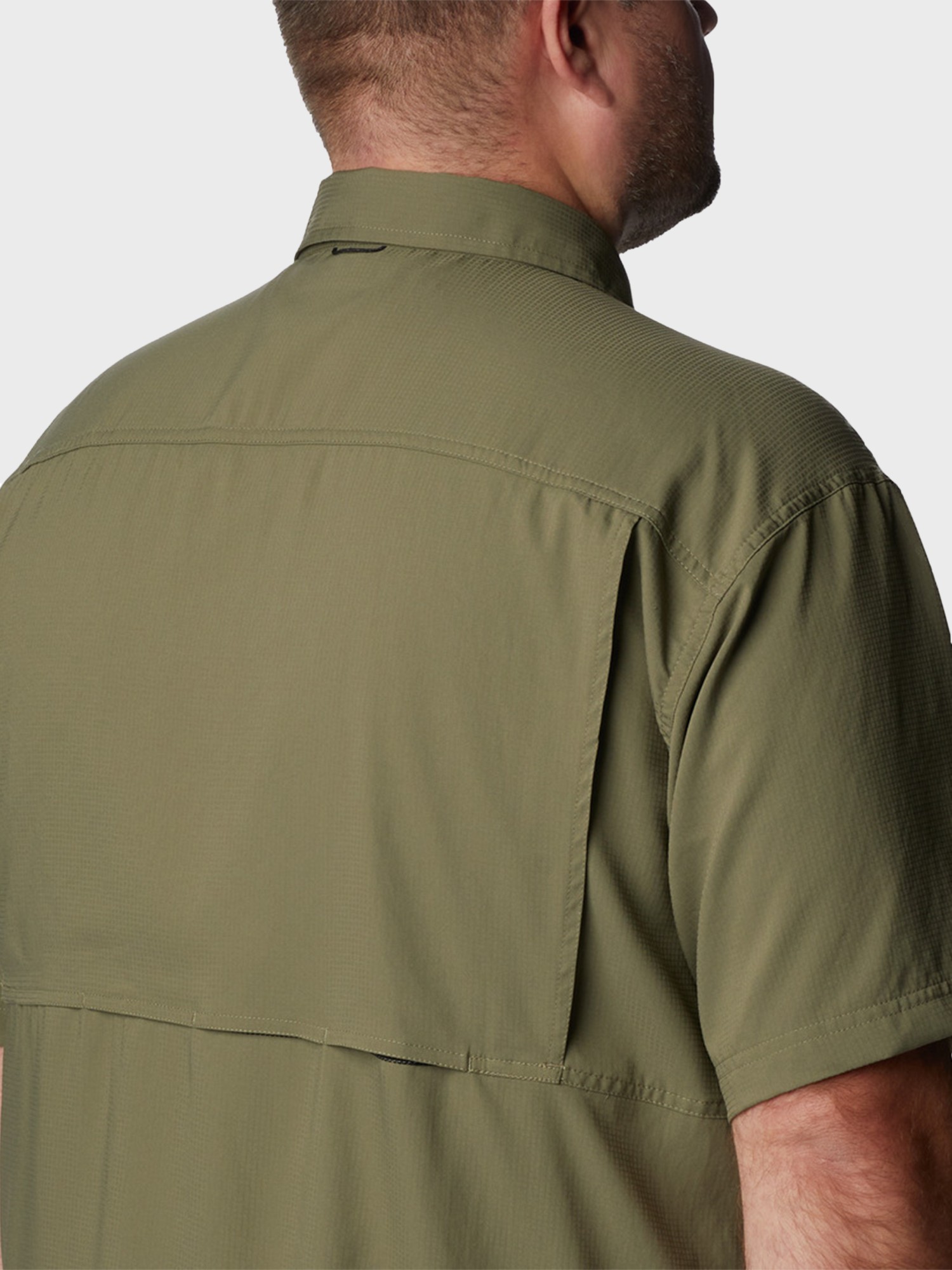 Рубашка мужская Columbia Silver Ridge™ Utility Lite Short Sleeve хаки 2030722-397 изображение 6