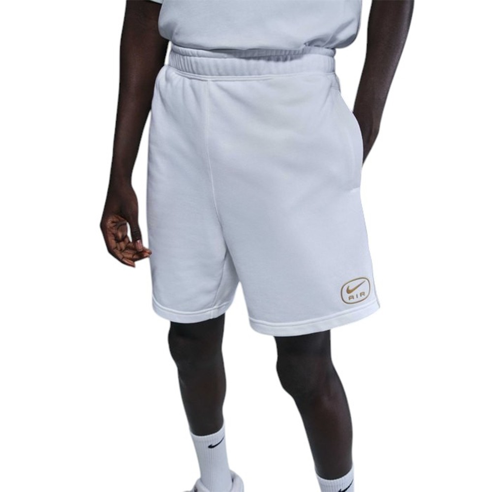 Шорты мужские Nike M NSW SW AIR SHORT FT белые HM0178-100