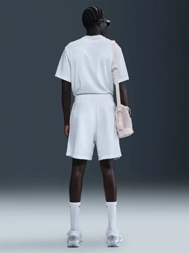 Шорты мужские Nike M NSW SW AIR SHORT FT белые HM0178-100 изображение 6